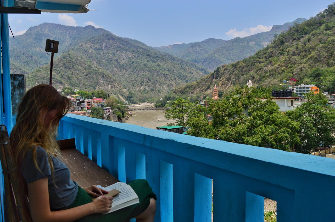 Хостел Skyard Rishikesh, Laxman Jhula Екстер'єр фото