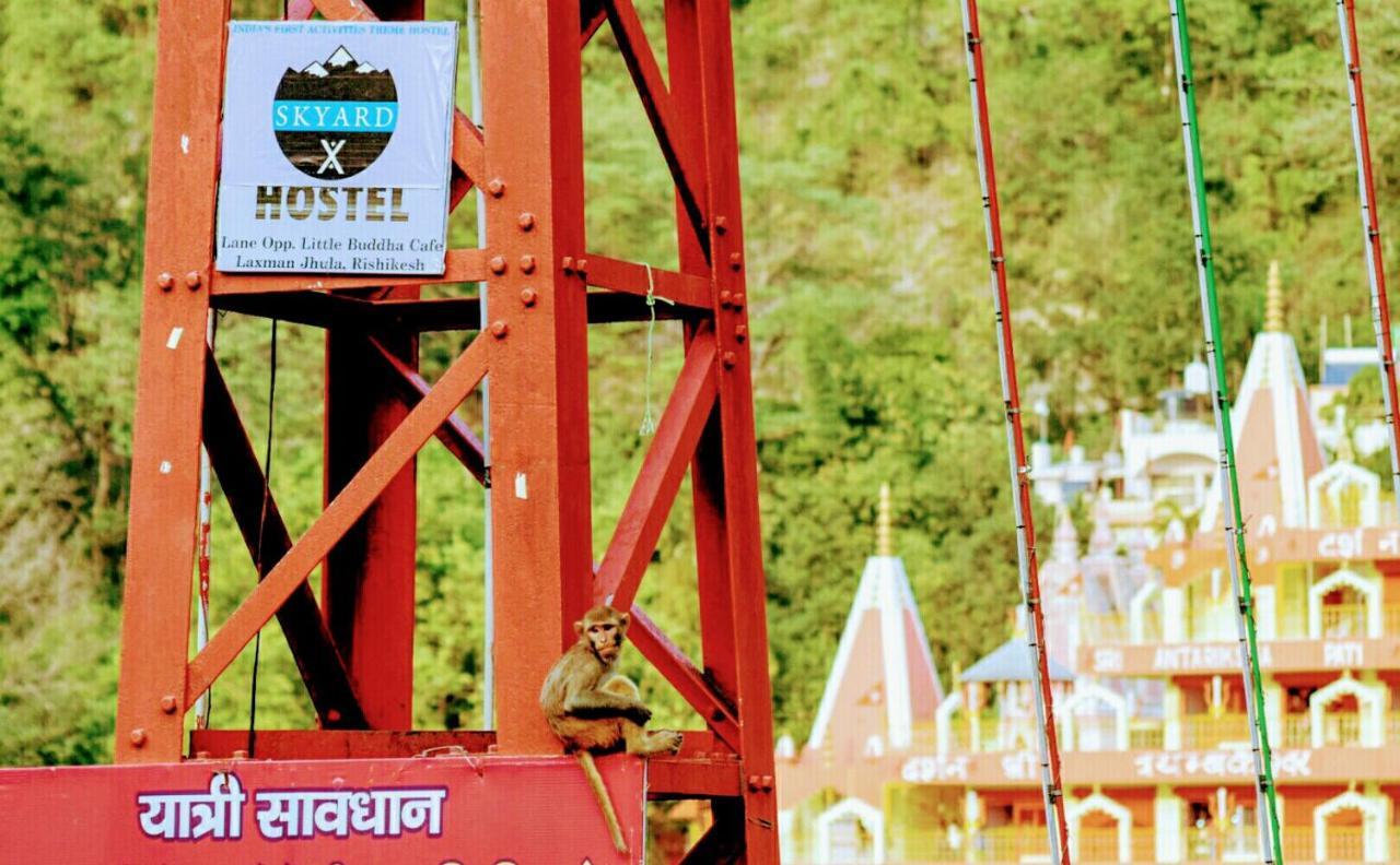 Хостел Skyard Rishikesh, Laxman Jhula Екстер'єр фото